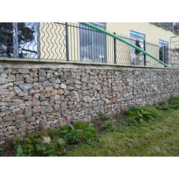 Prevención de la corriente Scour galvanizado de acero Gabion Stone Cage